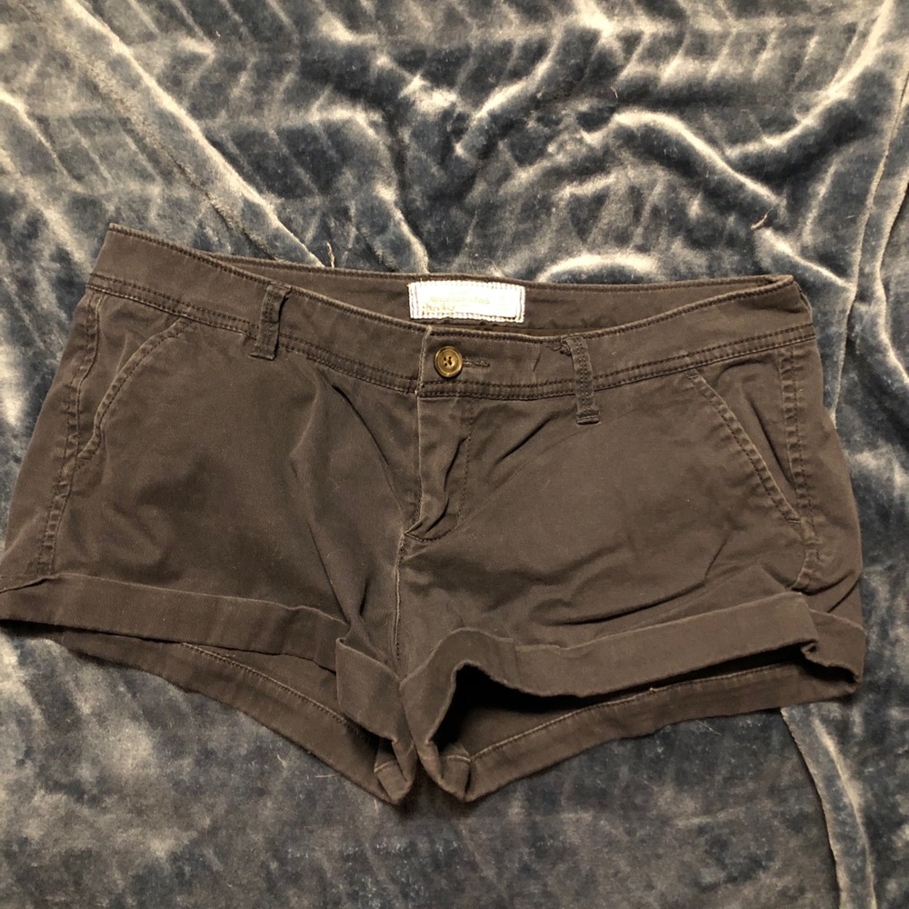 Abercrombie & Fitch size 8 navy blue shorts